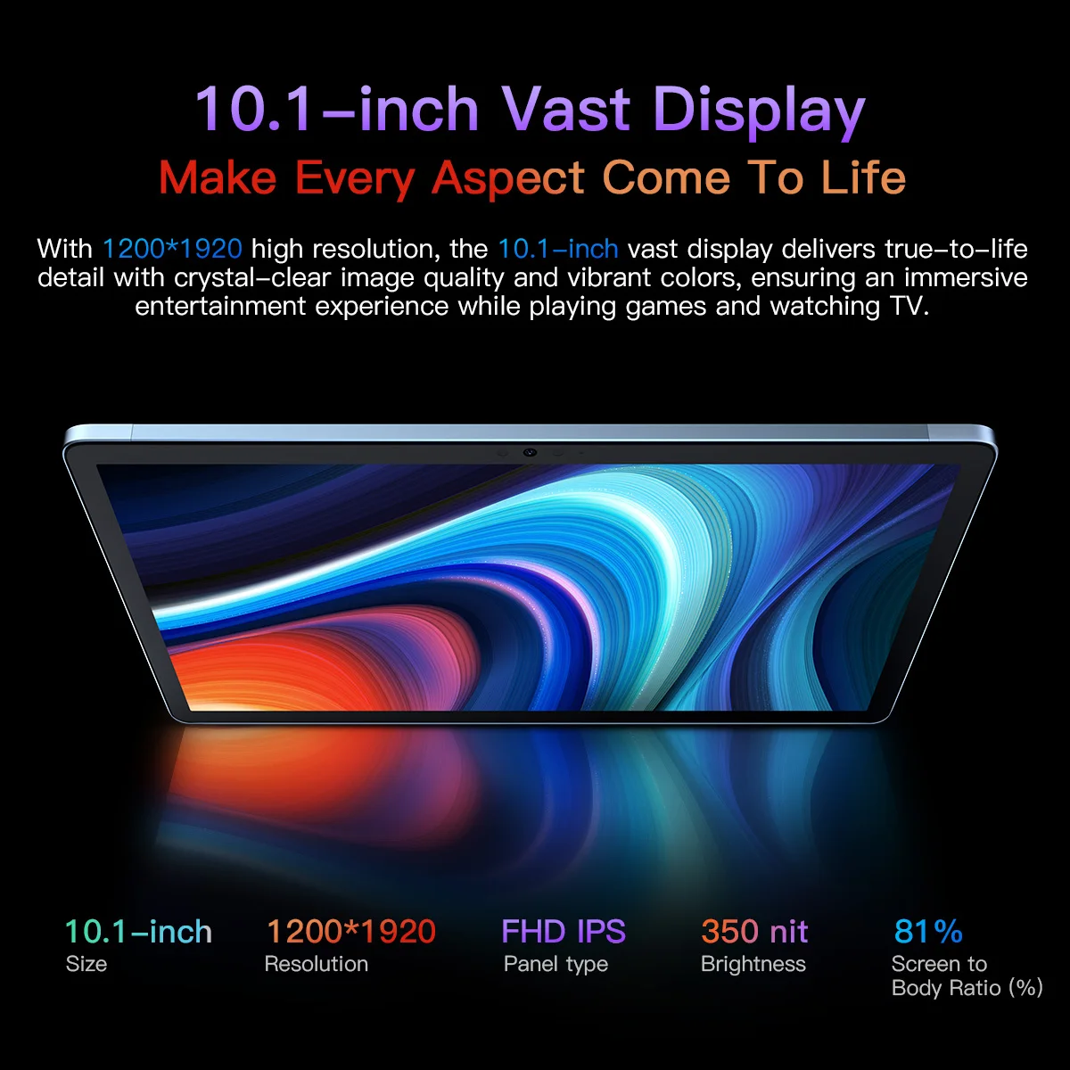 Планшетный пк blackview pad 13 14 (8 + 6) гб - Фотография_4