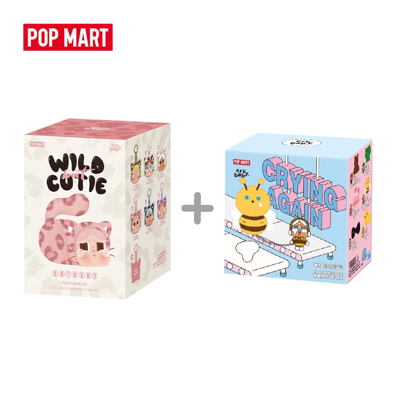 【комбо】pop mart crybaby wild