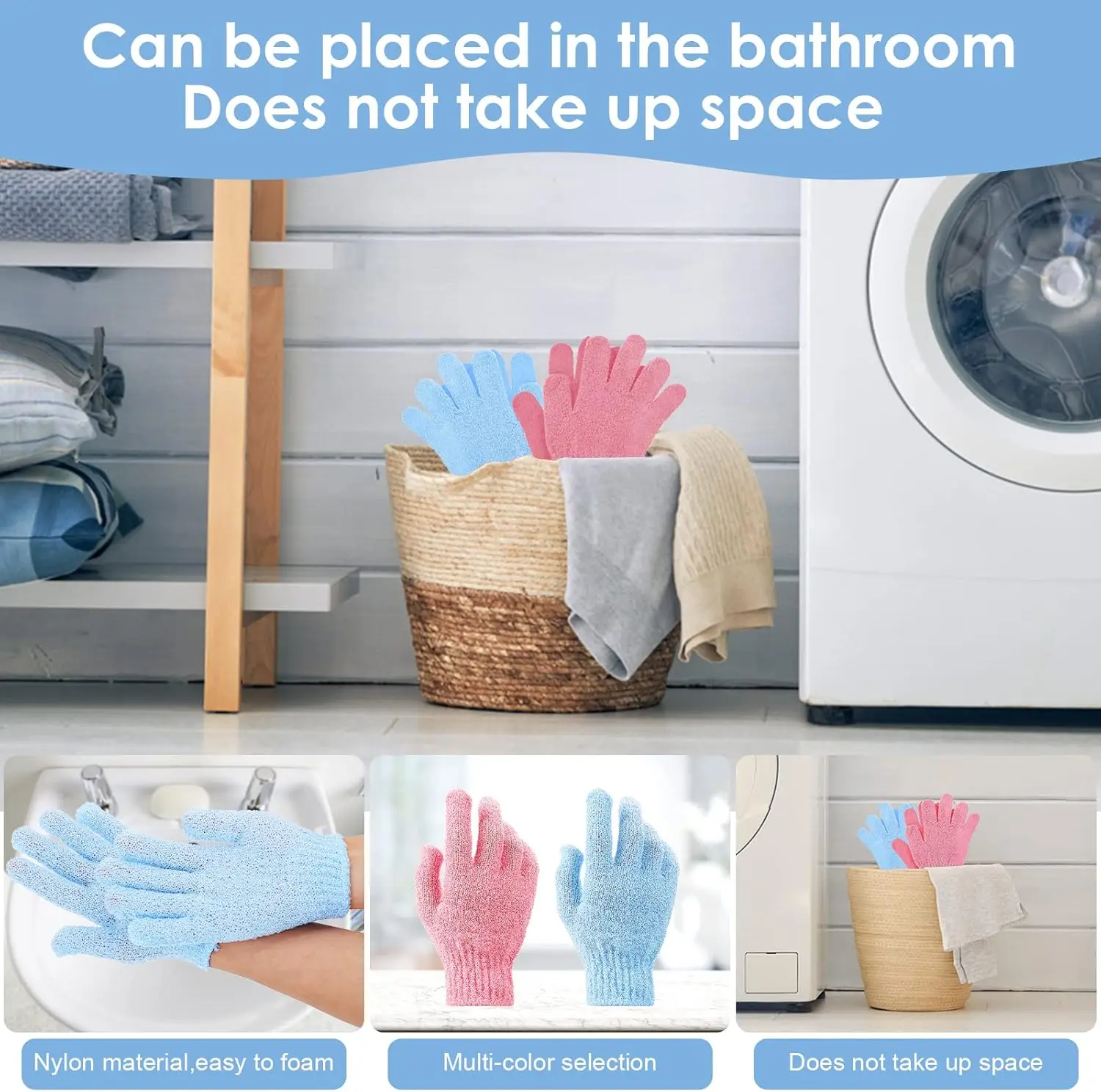 Отшелушивающие перчатки для ванны - Фотография_3