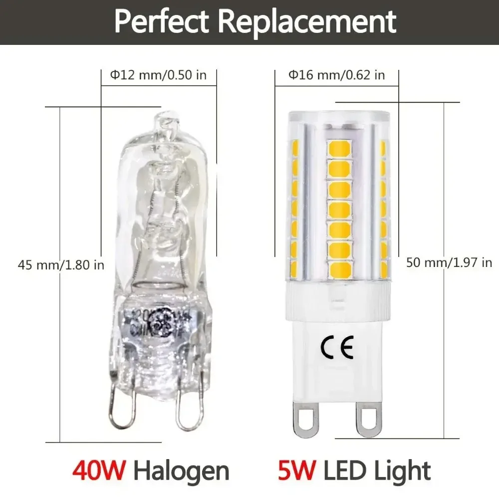 Галогенные лампы 5 вт 40 вт 360 - Фотография_3