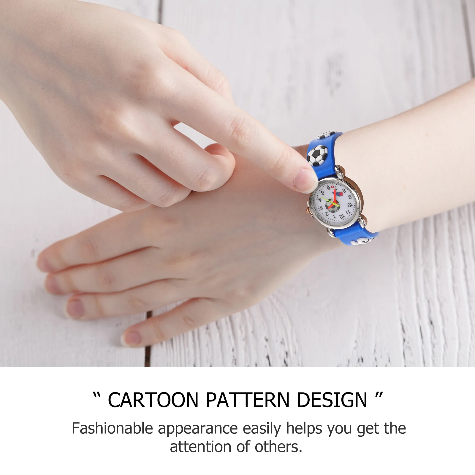 Креативные футбольные и свистки 3d детские часы с мультяшным дизайном