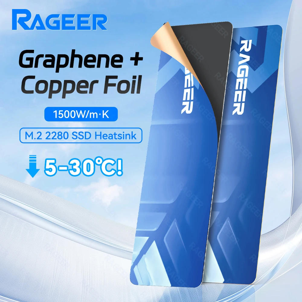 Ssd rageer m.2 2280 графеновый