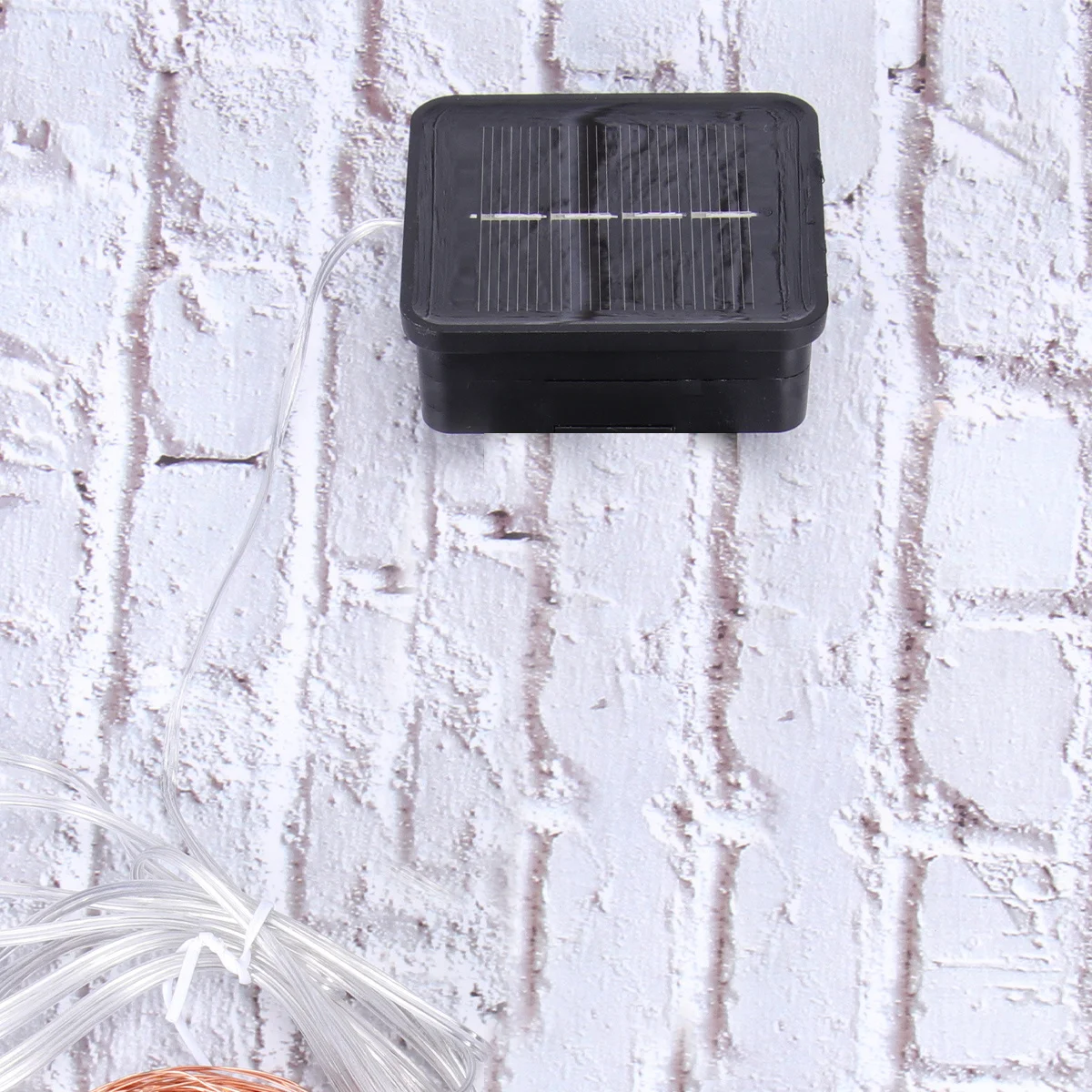 10 м 100 светодиодов солнечные сказочные гирлянды из медной проволоки - Фотография_4