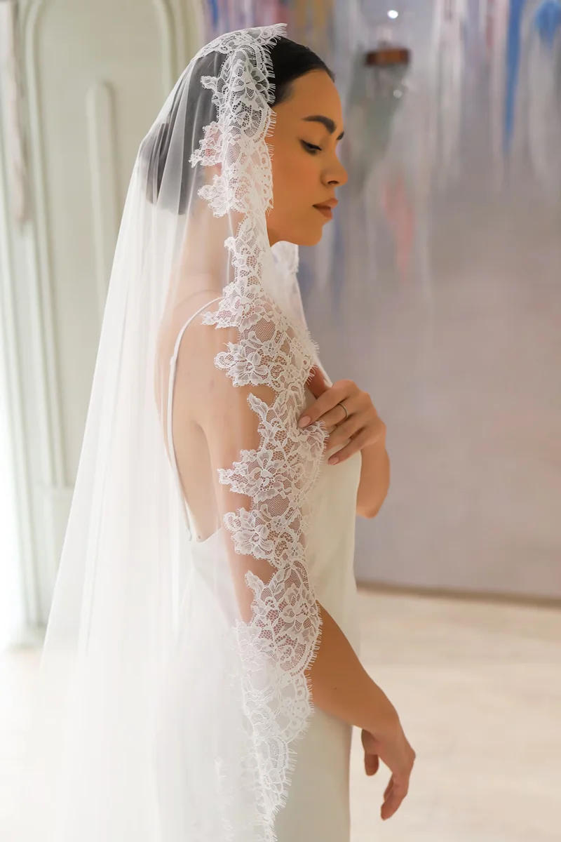 Кружевная фата mantilla - Фотография_5