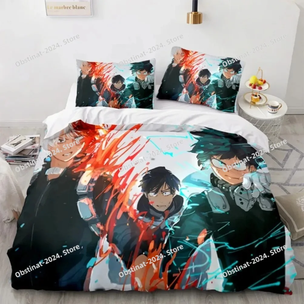 Hero academia 3d комплект постельного - Фотография_2