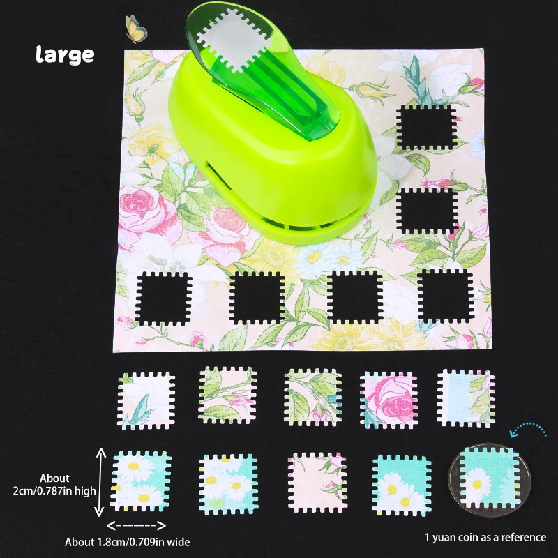 Штамп бордюр diy дырокол форма - Фотография_3