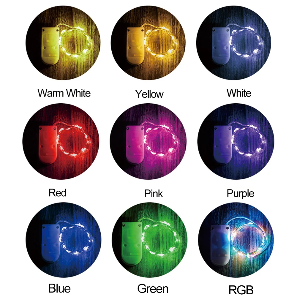 Светодиодная сказочная гирлянда из медного провода - Фотография_4