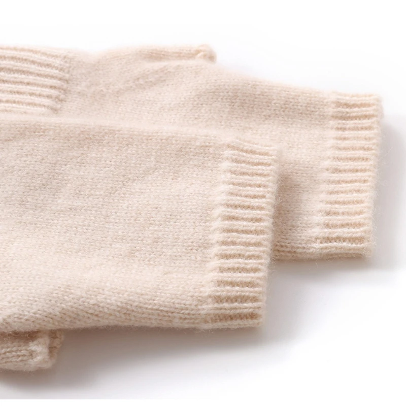 Зимние женские рукавицы из 100% мериносовой шерсти - Фотография_4