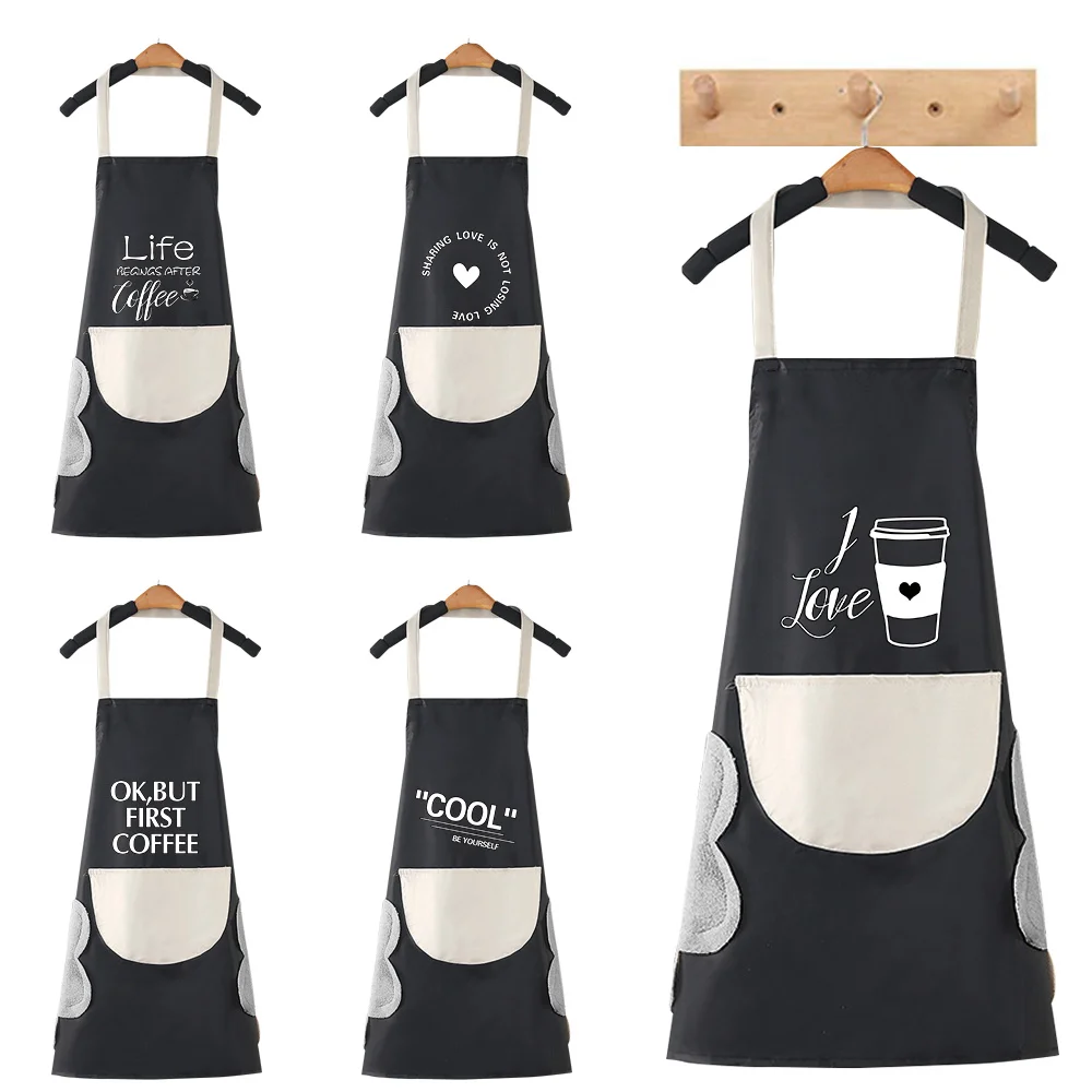 Холщовый фартук для кухни