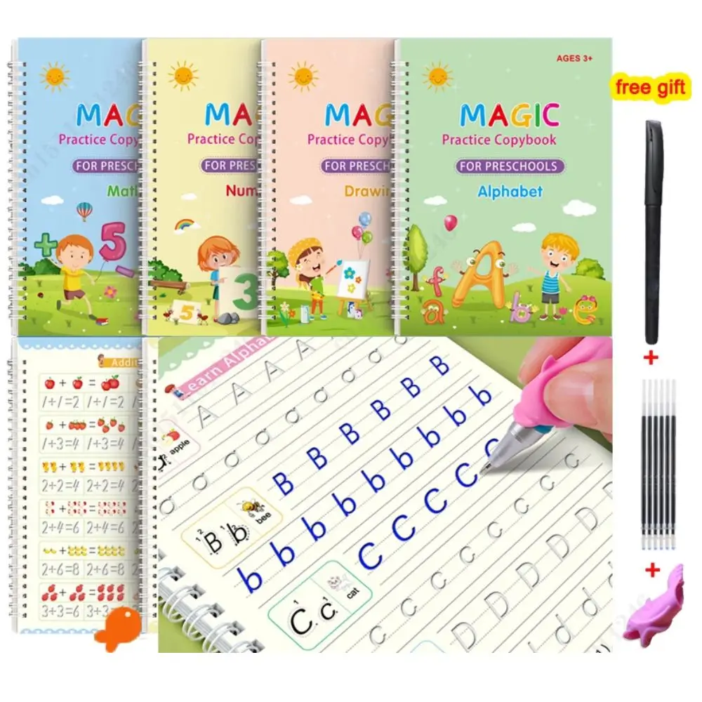 Волшебная детская книга с английским желобом