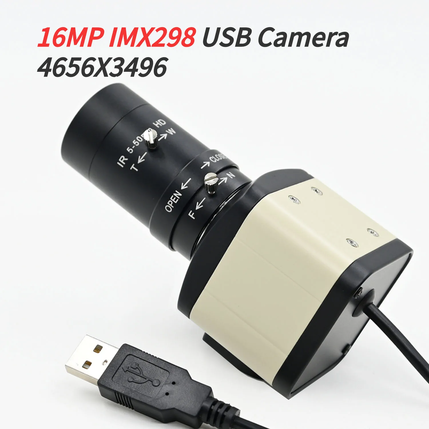 Hd 16mp usb камера с 5-50 мм 2