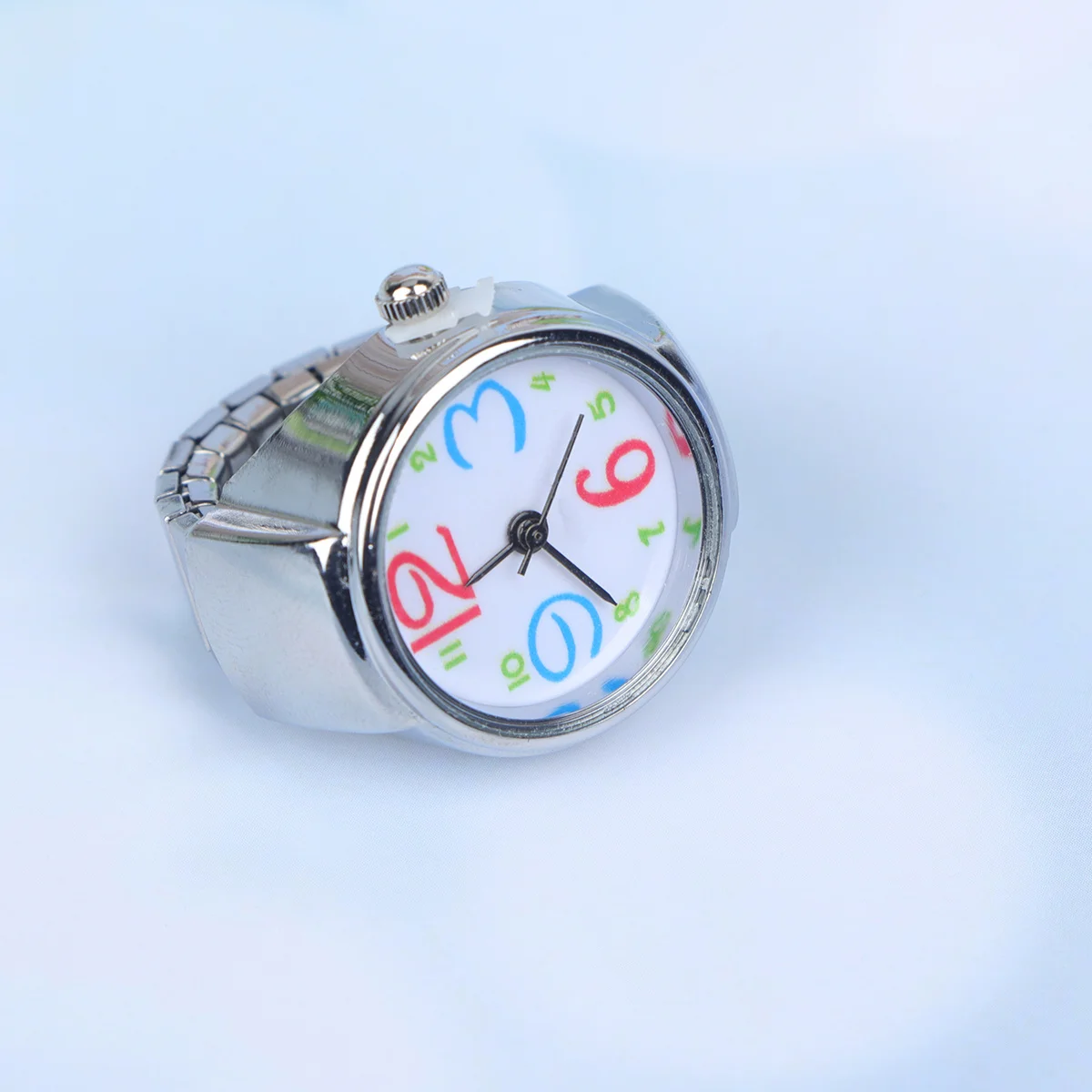 Мини-часы с кольцом для женщин и мужчин - Фотография_3