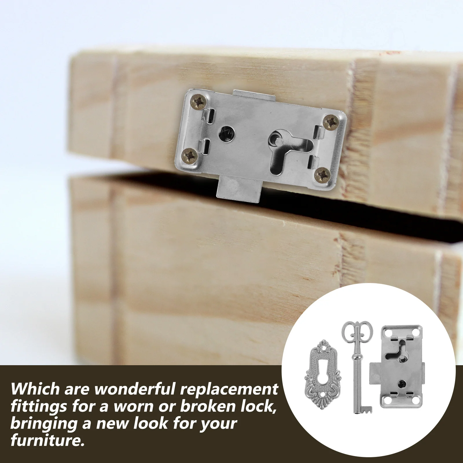 2-комплектные винтажные замки для шкафа - Фотография_5