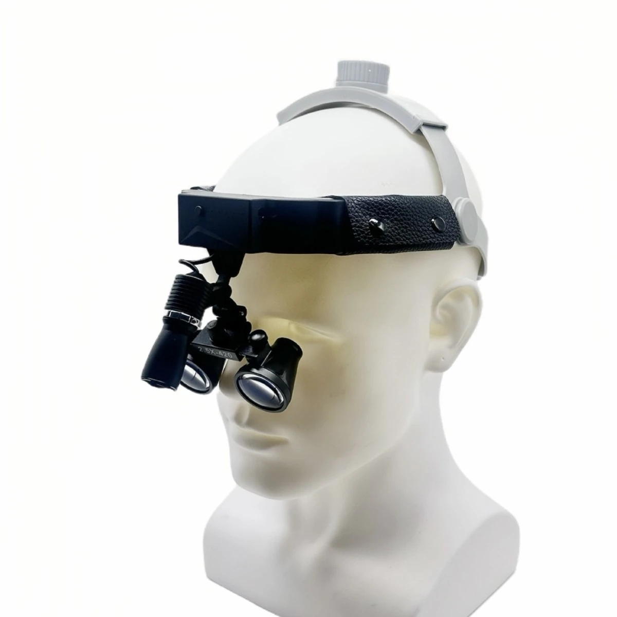 Налобное беспроводное увеличительное стекло с прожектором