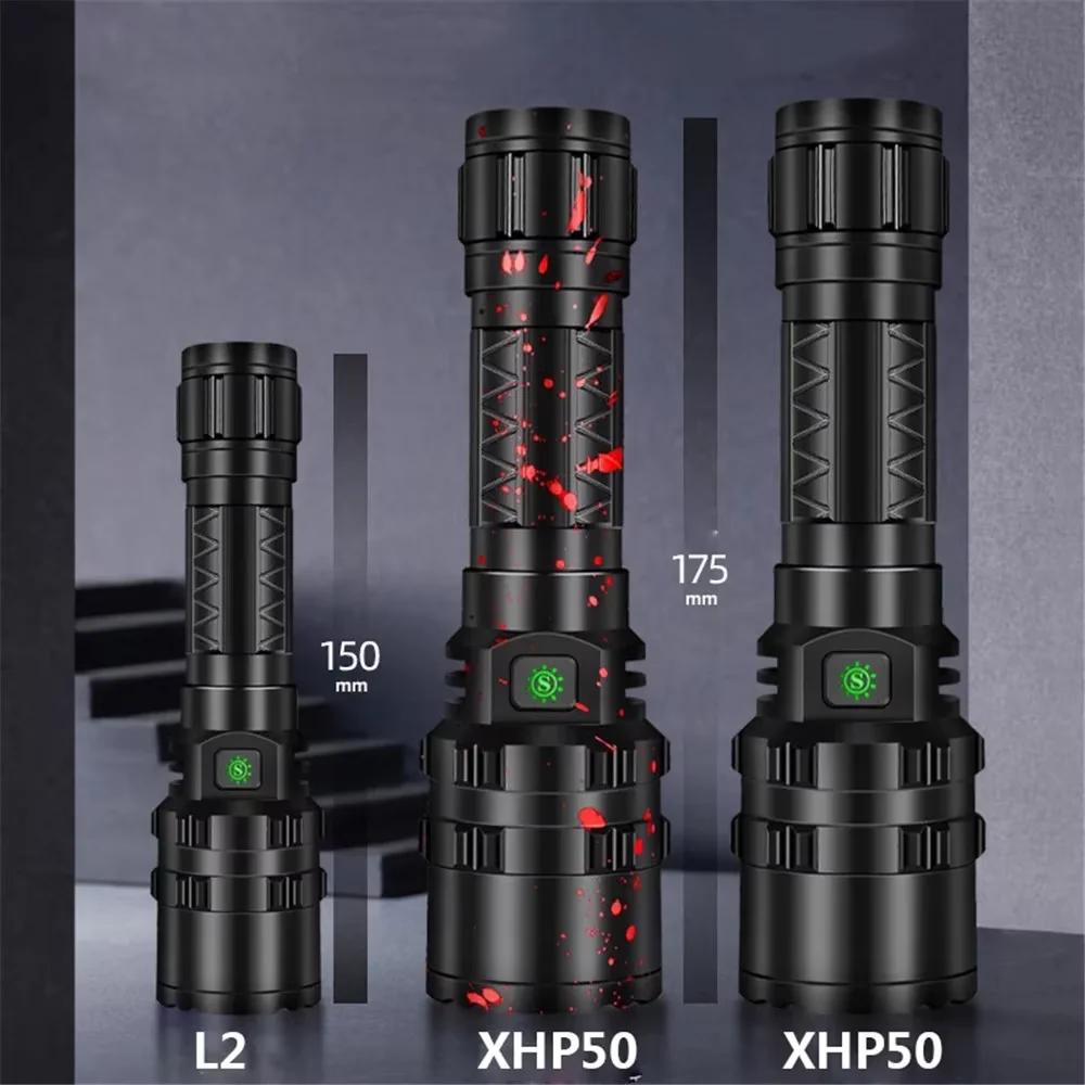 Светодиодный фонарик высокой мощности xhp50.2 xlamp l2 - Фотография_5