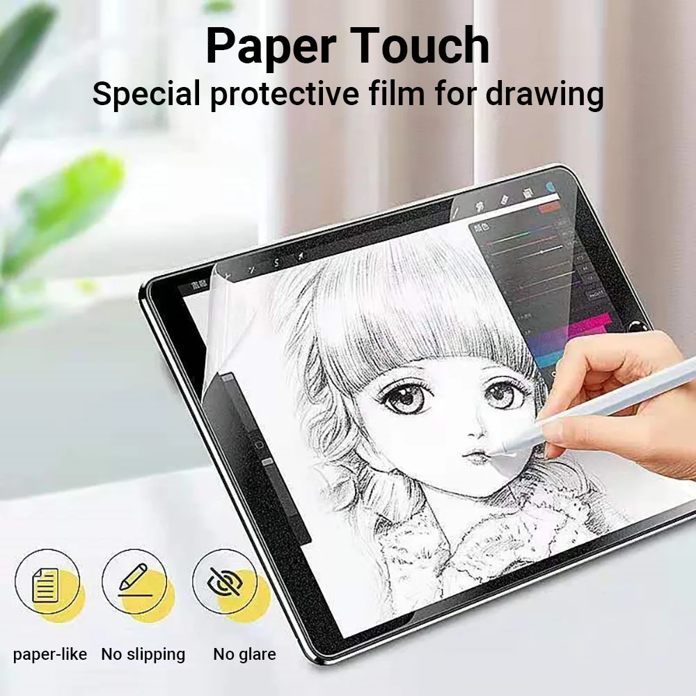 Бумажная защитная пленка для экрана ipad 10-го поколения air 5 4 10 - Фотография_6