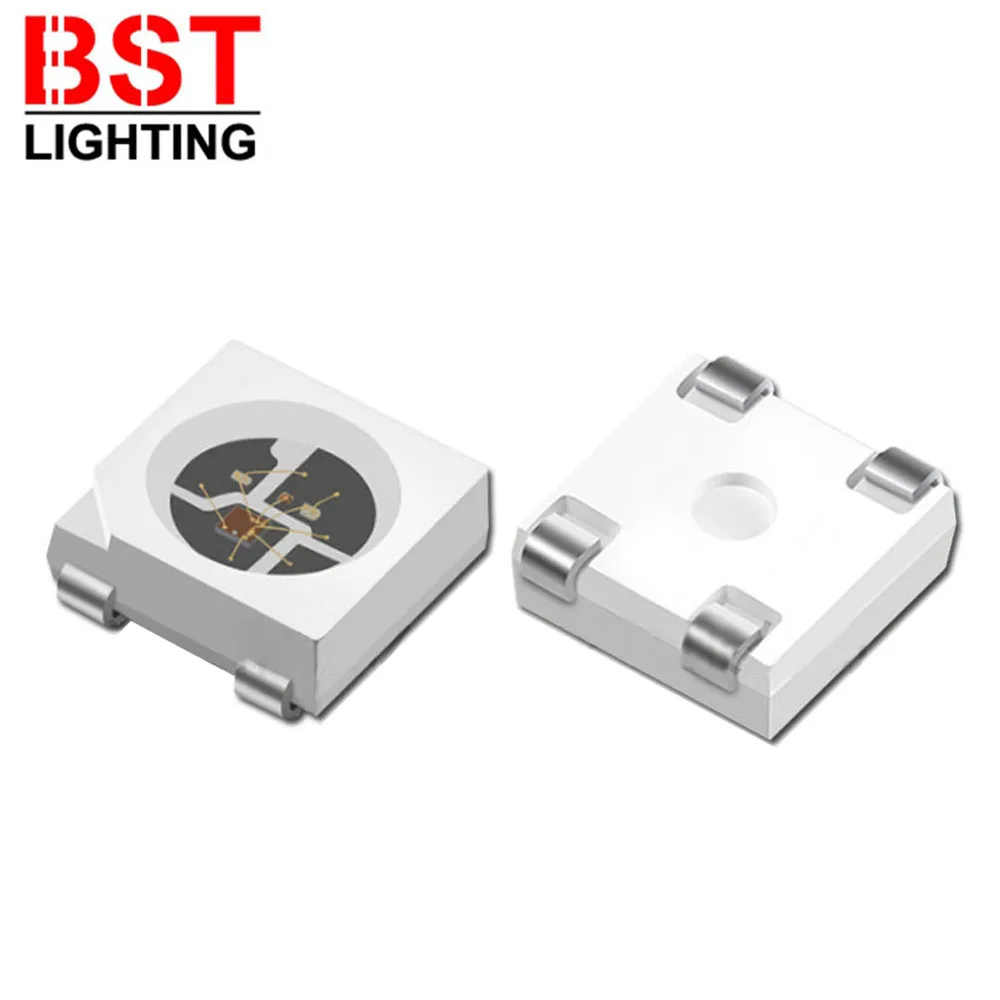 Ws2812b rgb светодиодный чип 5050smd 10-1000 шт
