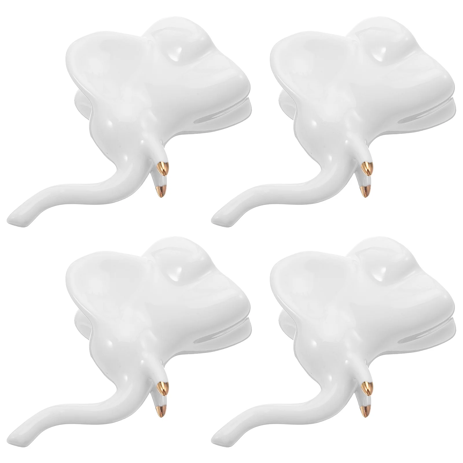 Керамические чехлы на болты для унитаза с животными - Фотография_2