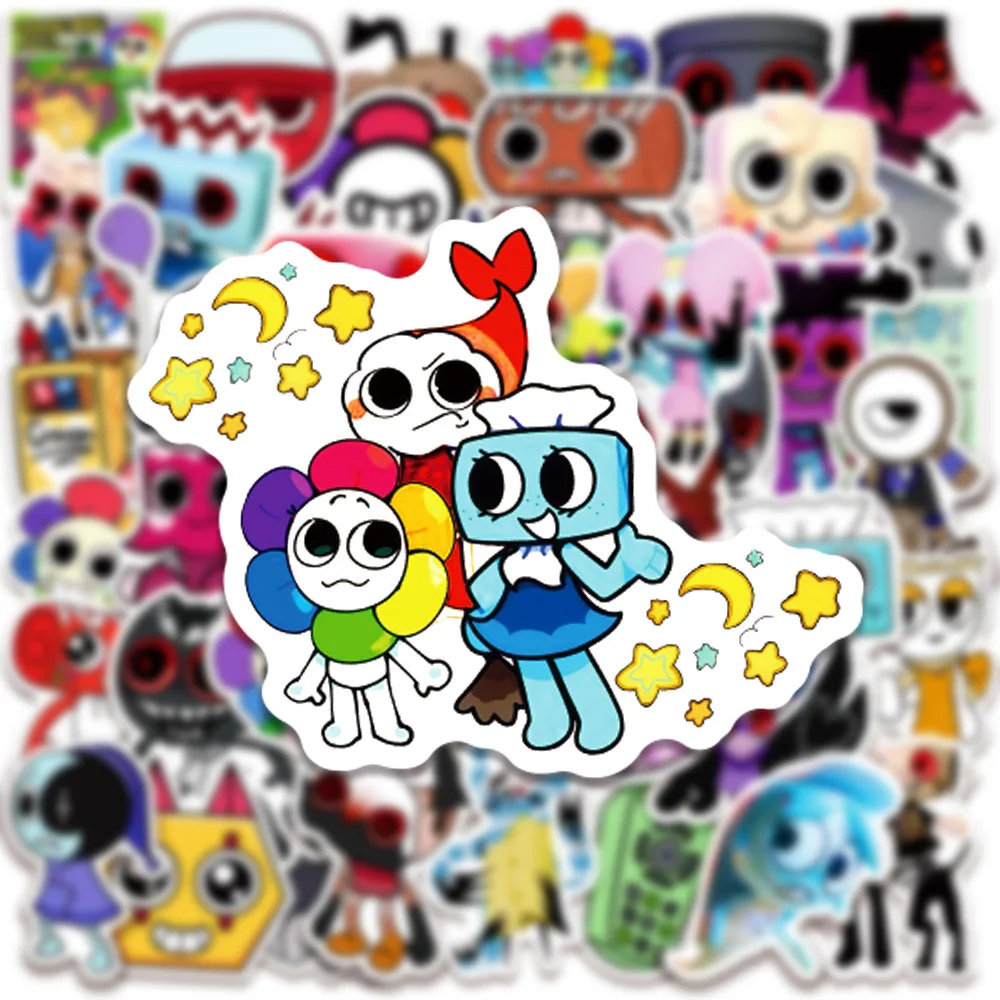 Забавные игровые наклейки dandys world