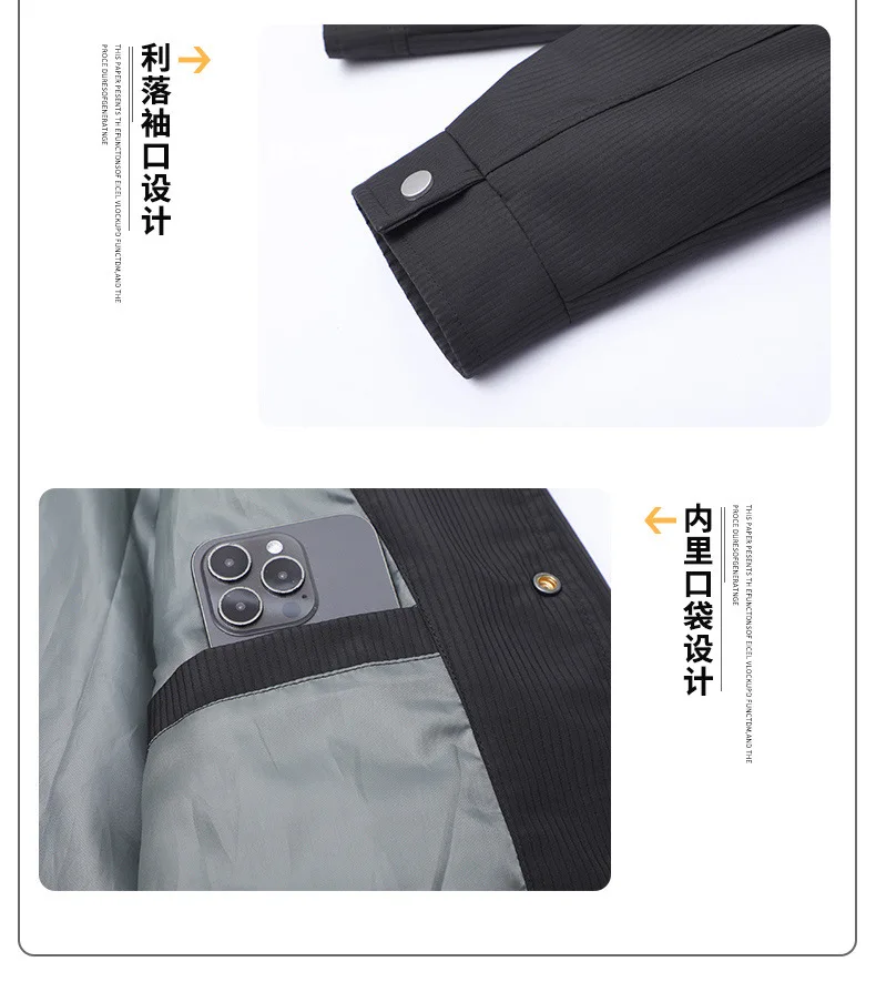 M-8xl новый свободный модный джинсовый бомбер с воротником-стойкой - Фотография_4