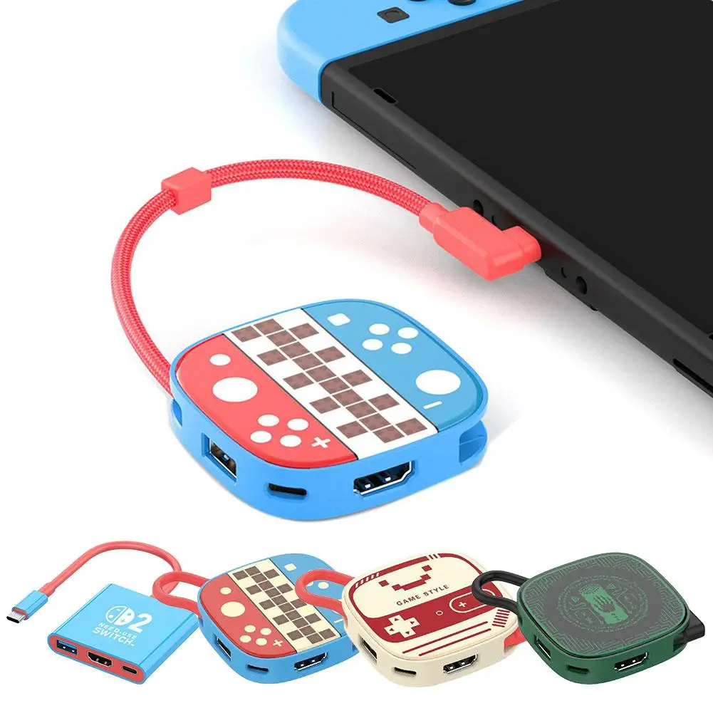 Док-станция 2-го поколения типа c 3 в 1 для switch2 4k 60 гц usb3 - Фотография_4