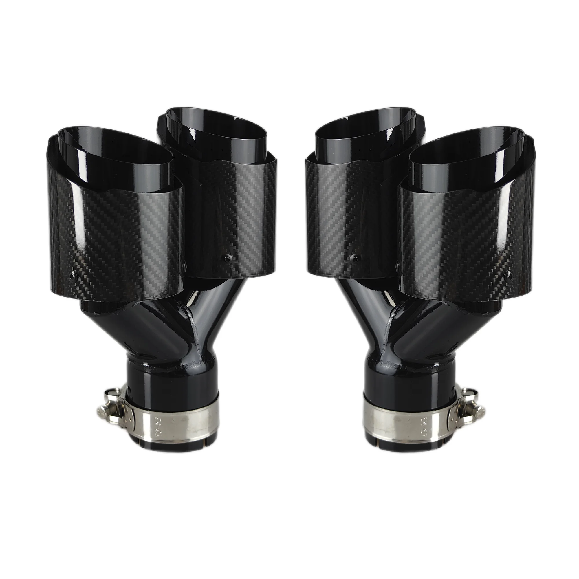 Универсальный автомобильный хвост из углеродного волокна длиной горла - Фотография_2