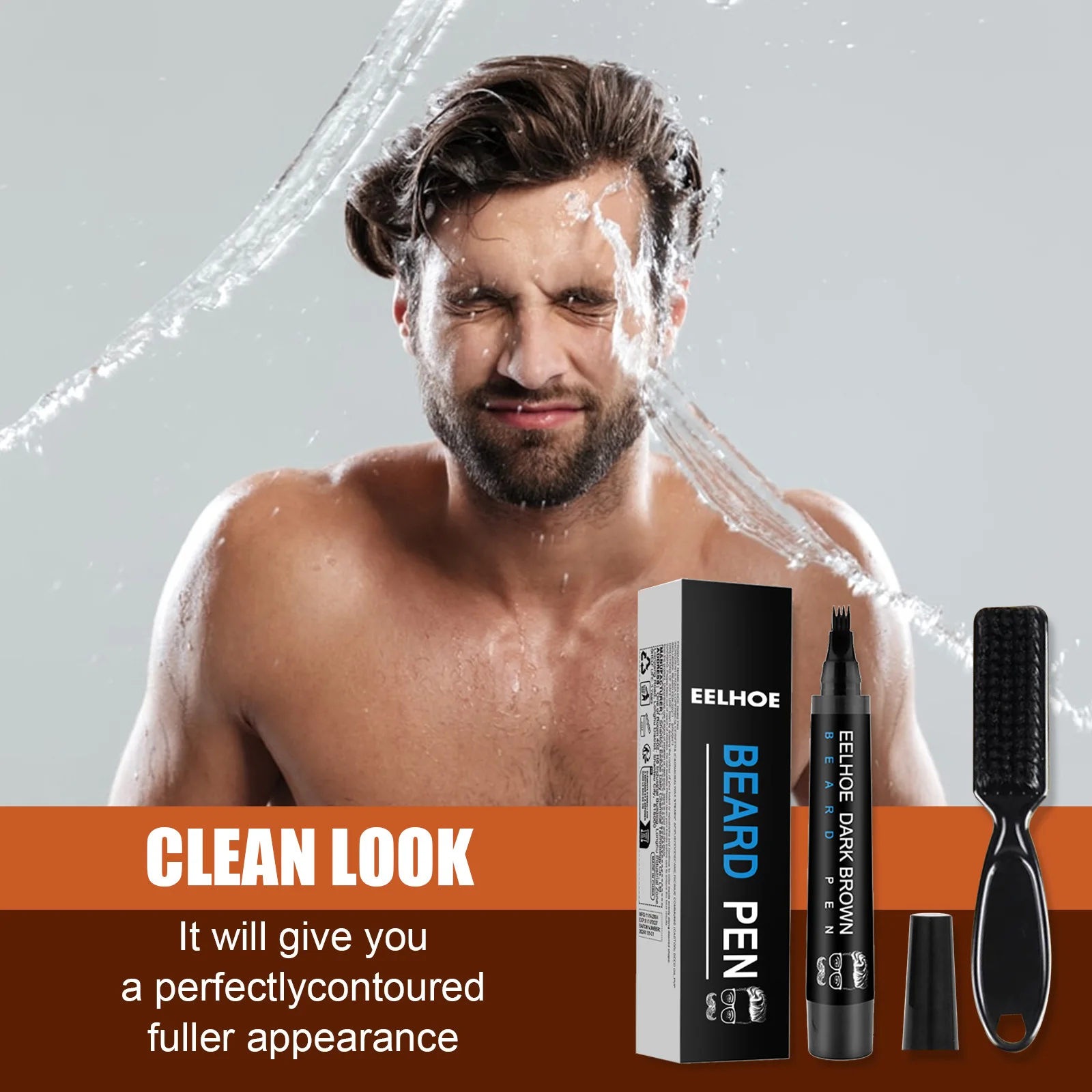 Серия ручек для наполнения бороды с кистью - Фотография_3