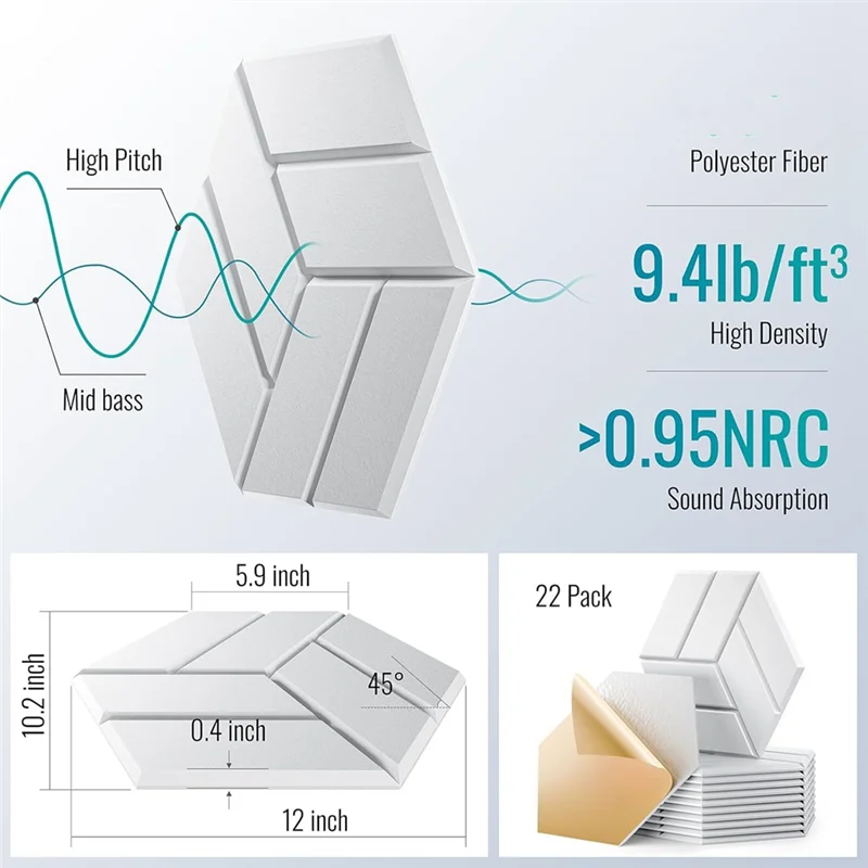 Самоклеящиеся акустические панели - Фотография_6