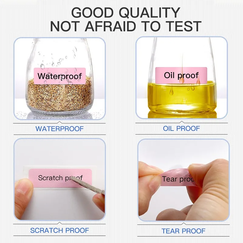 Прозрачная хромовая наклейка niimbot d11/d110/d101 - Фотография_4