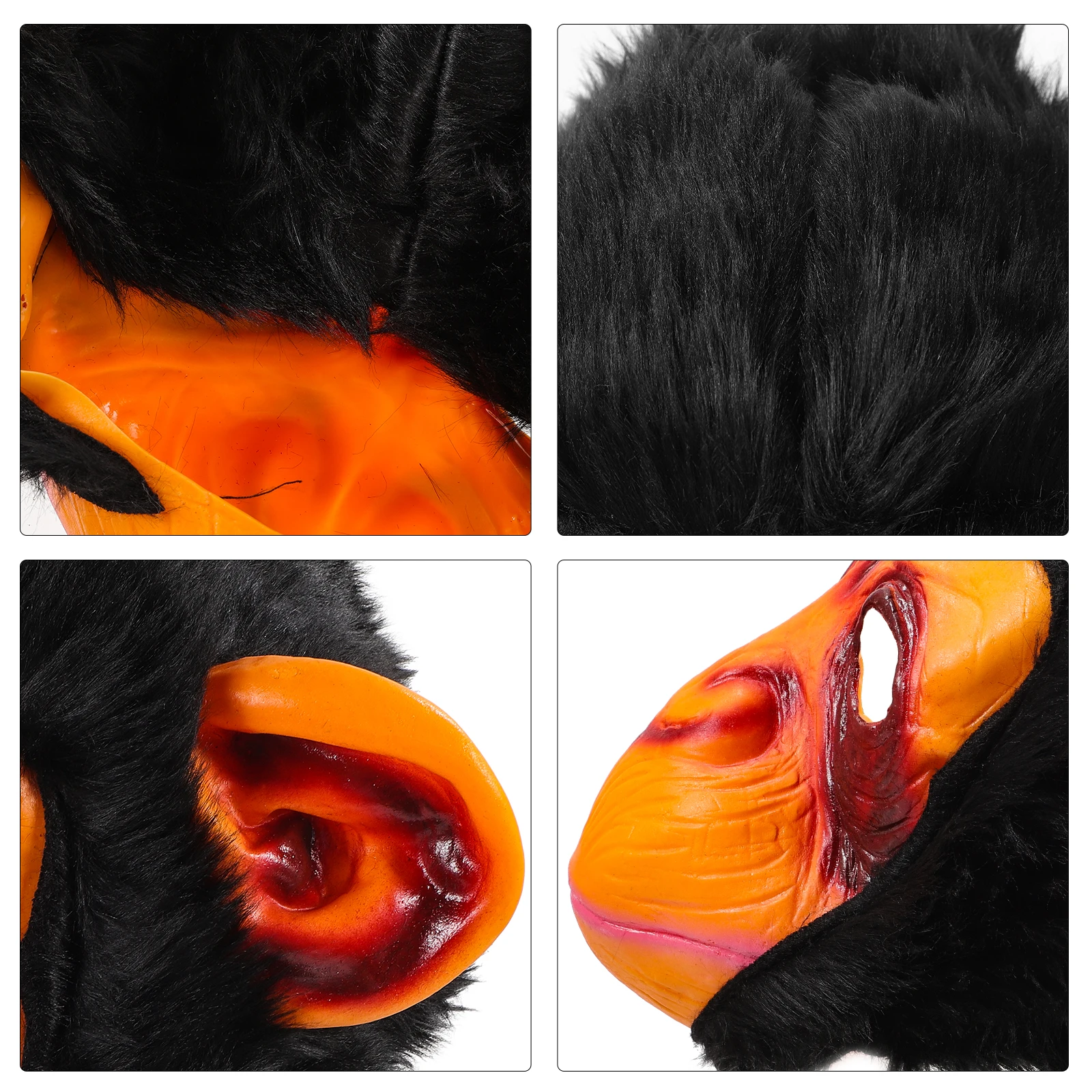 Головной убор обезьяны на хэллоуин - Фотография_5