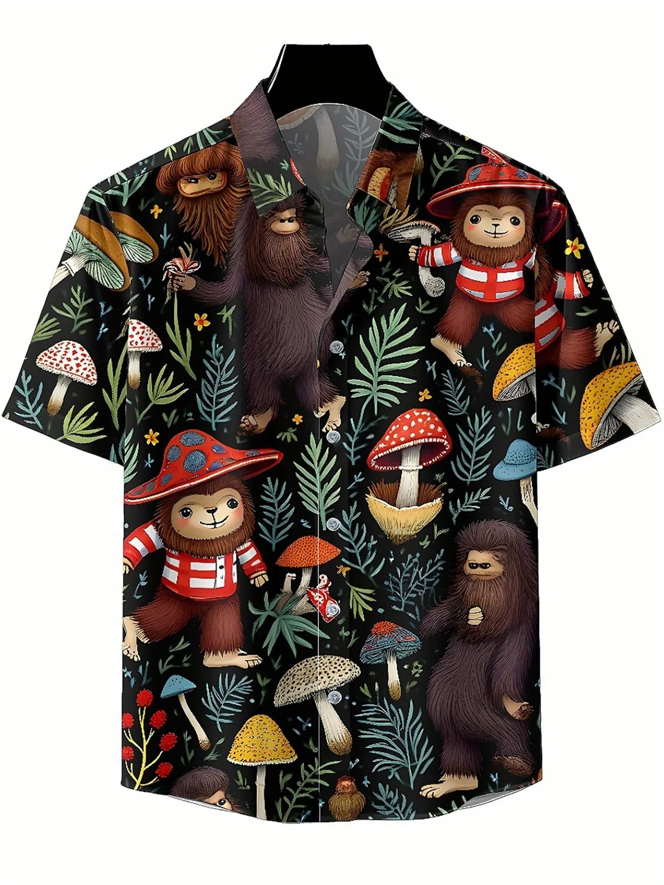 Мужские гавайские рубашки больших размеров - Фотография_2