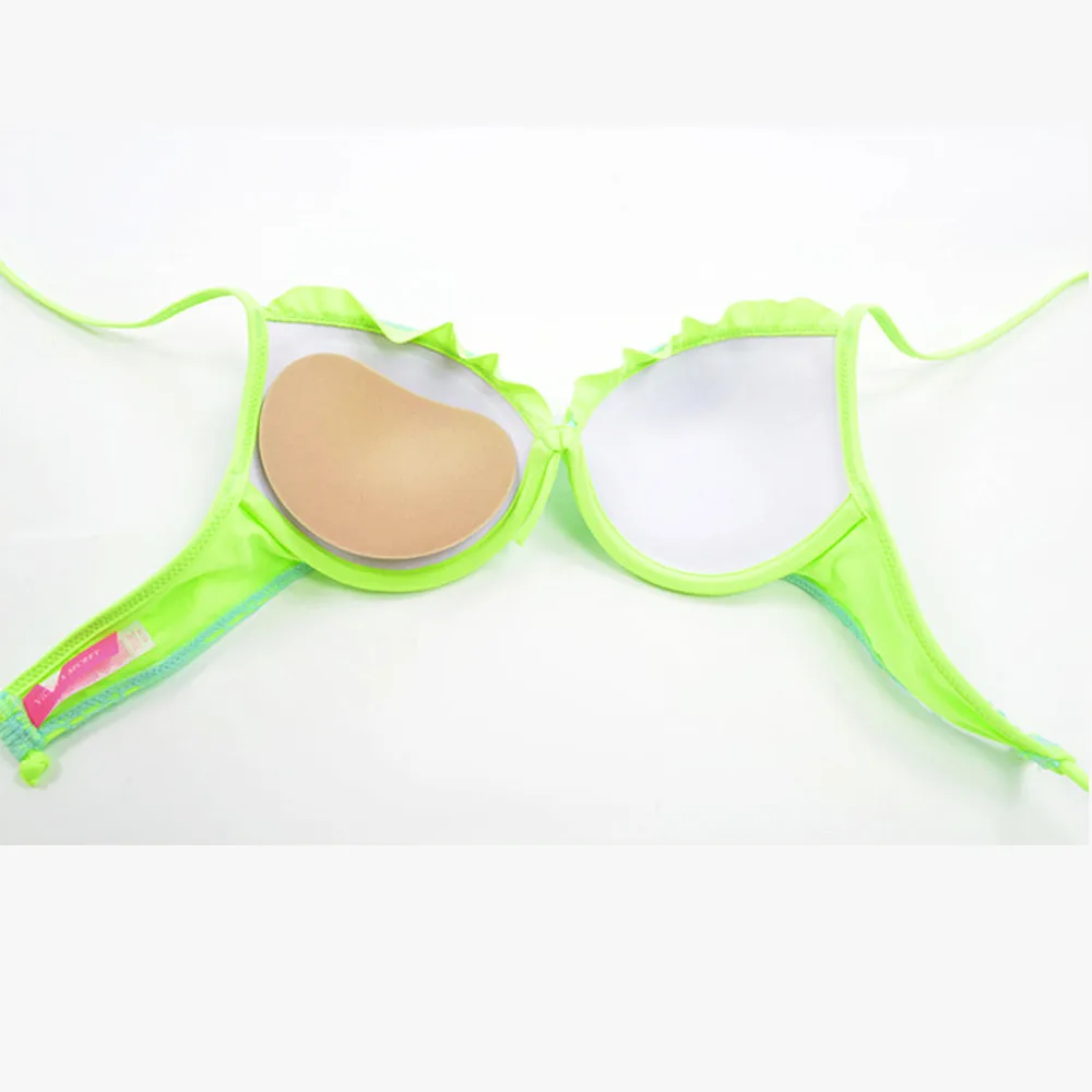 Бикини 2020, комплект бикини с нагрудной подушкой - Фотография_3