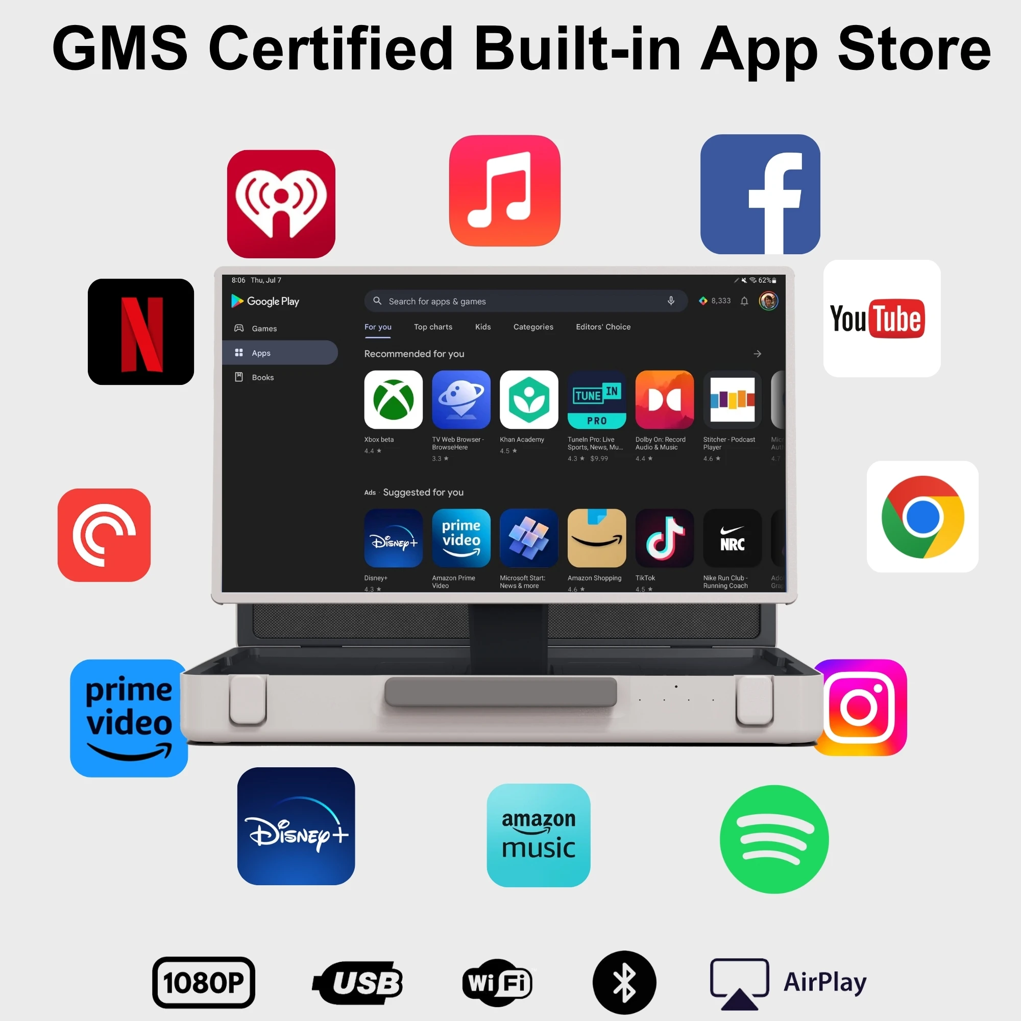 Packgo smart tv 27-дюймовый планшет - Фотография_3