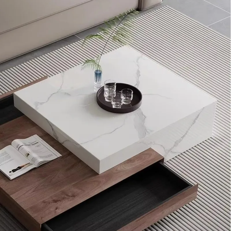 Современный минималистичный каменный журнальный столик - Фотография_6