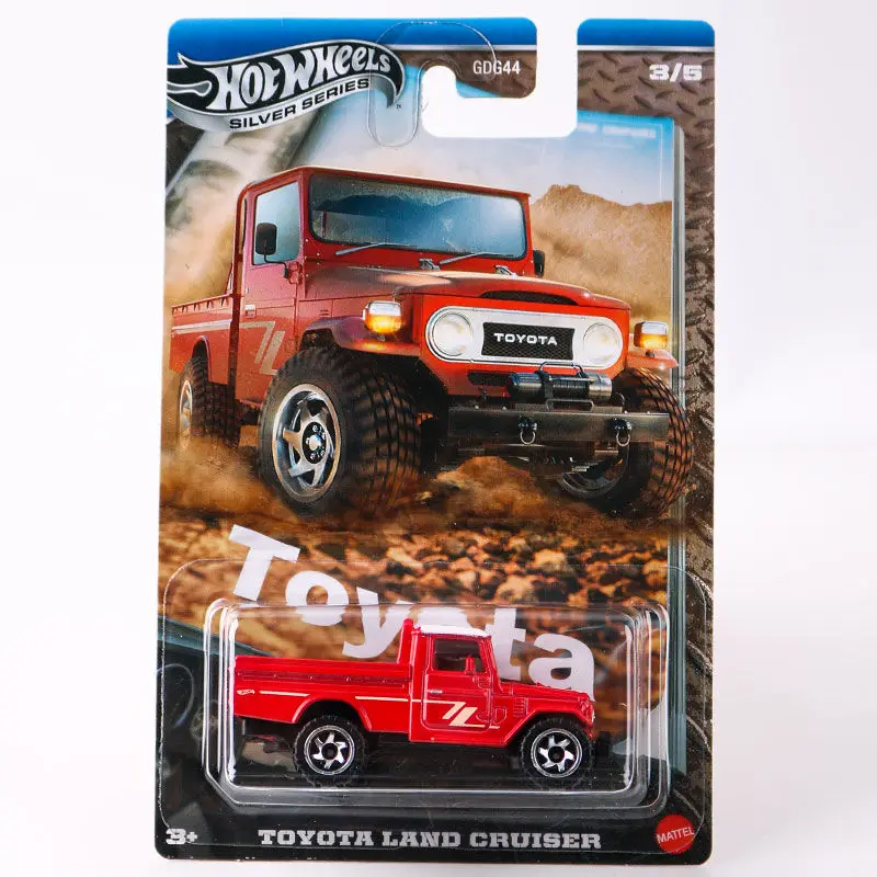 Оригинальный автомобиль hot wheels toyota truck silver series 1/64 - Фотография_4
