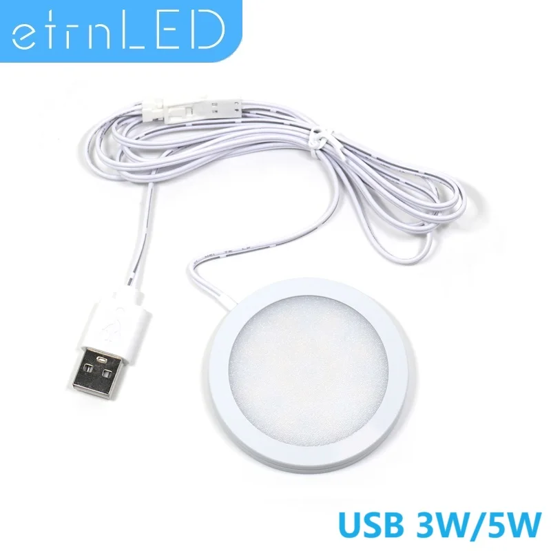 Etrnled usb 5v светодиодный прожектор для интерьера шкафа