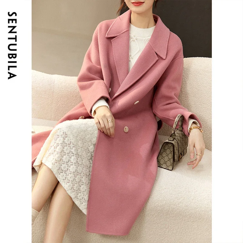 Sentubila женское пальто из 100% шерсти - Фотография_5