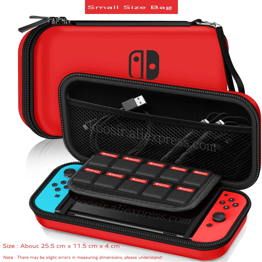 Портативная ручная сумка для хранения nintendo switch - Фотография_3