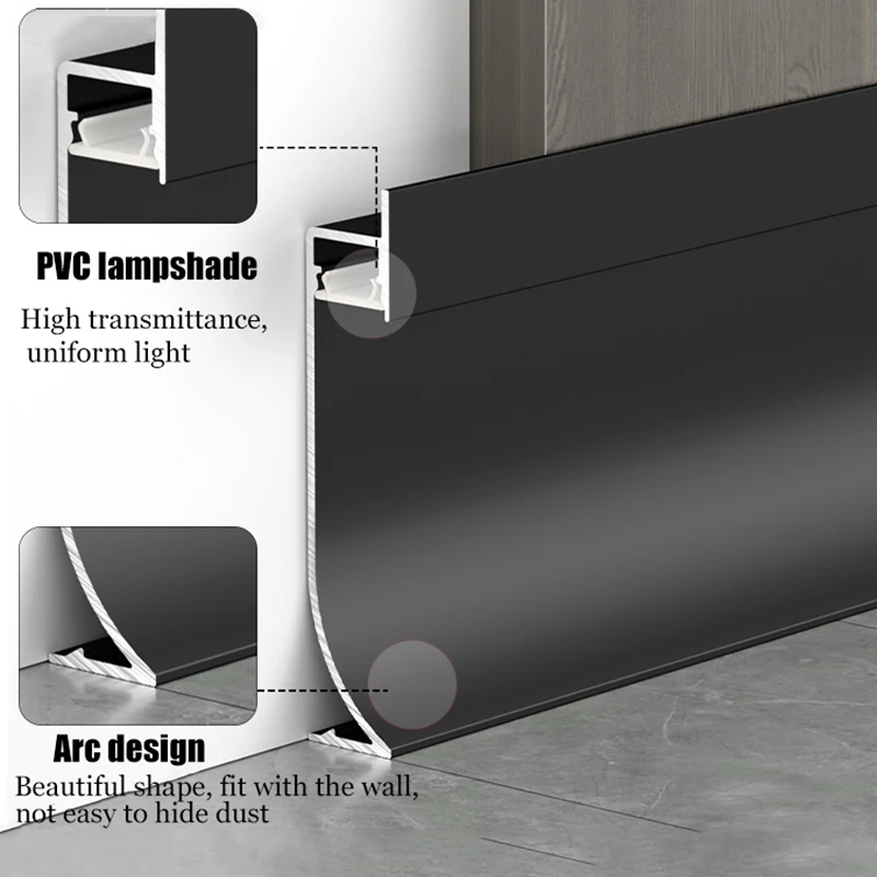 Плинтус, светодиодный канал - Фотография_4
