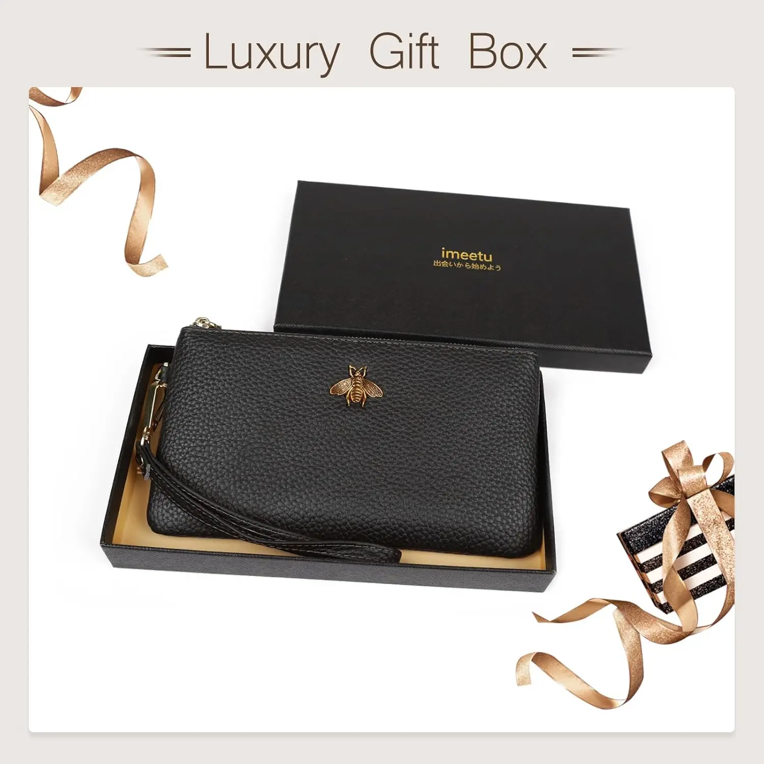 Imeetu женский браслет-клатч кожаный - Фотография_5