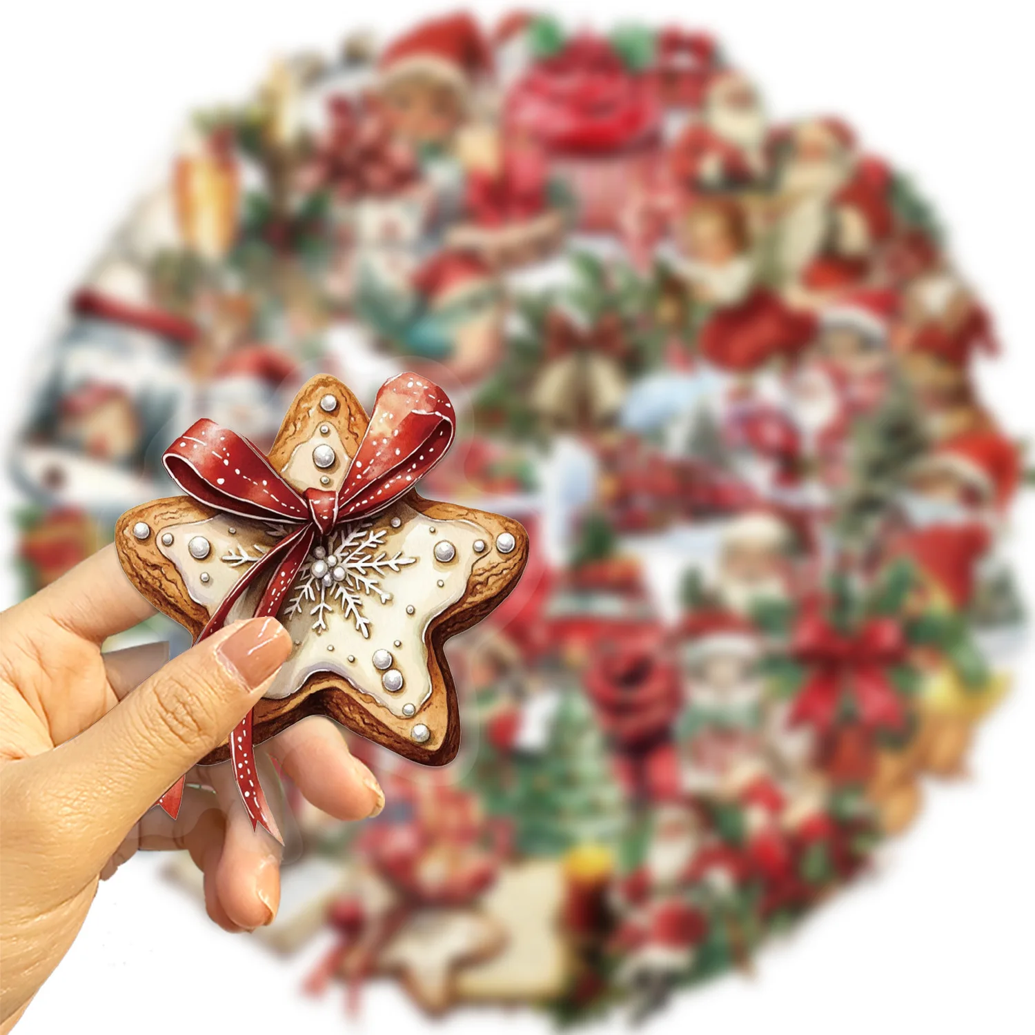 Рождественские наклейки с граффити из мультфильмов - Фотография_5