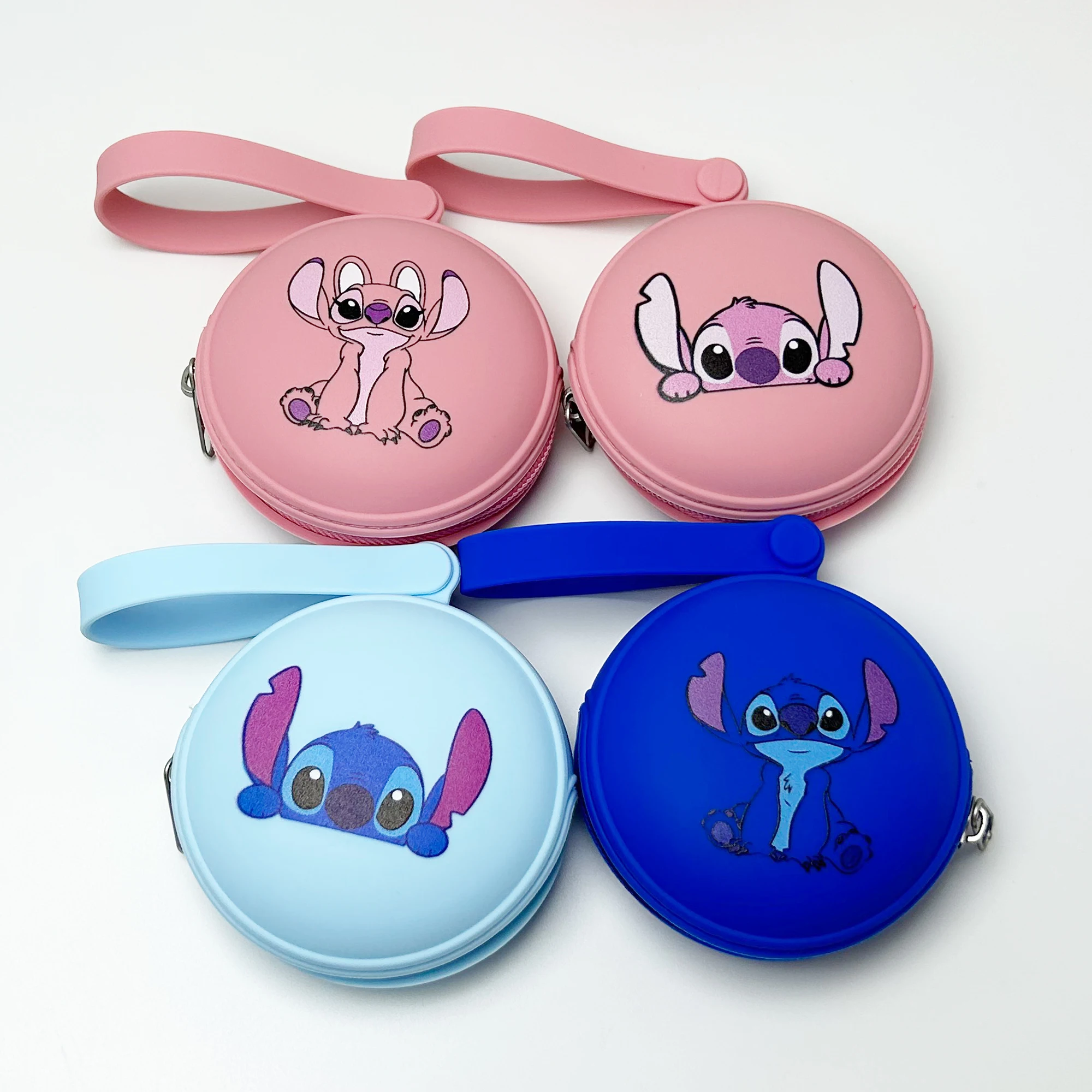 Силиконовый портативный держатель для соски stitch simba miss bunny moana - Фотография_3