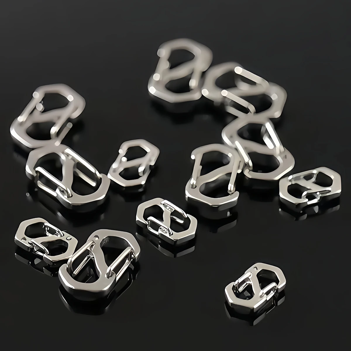 Пряжка из нержавеющей стали с буквой s - Фотография_3