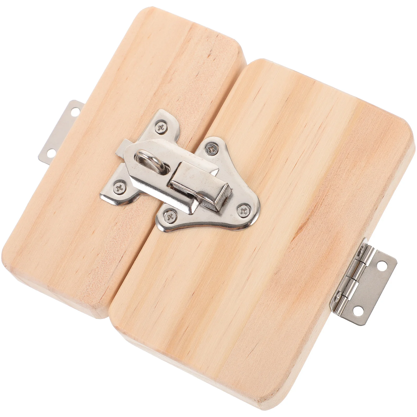 Бизиборд diy дверная защелка деревянный - Фотография_6