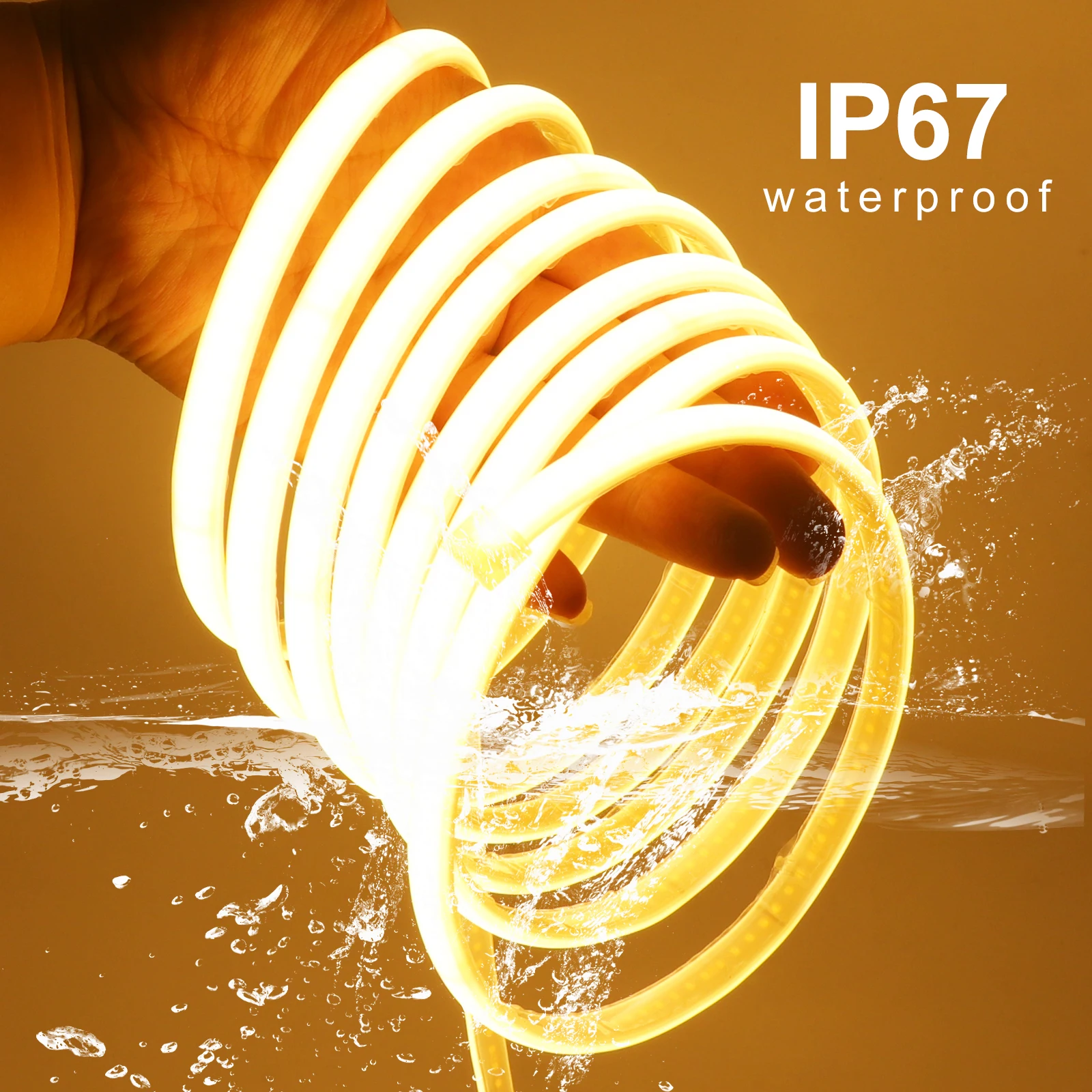 Ip65 cob самоклеящаяся лента светодиодные - Фотография_2