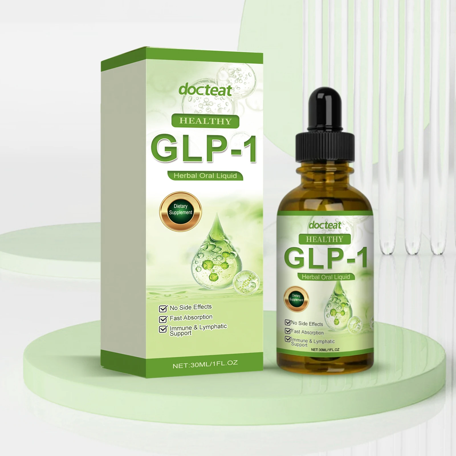 Glp-1 натуральные усовершенствованные жидкости для ухода за телом - Фотография_4