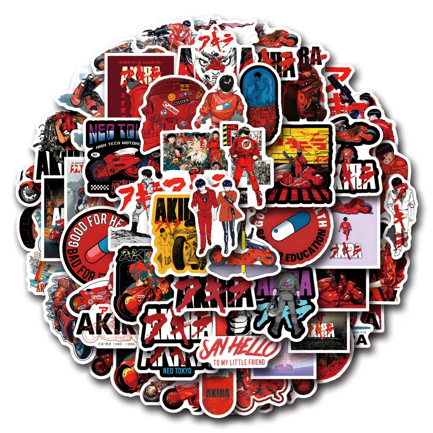 Аниме акира наклейка мультфильм - Фотография_3