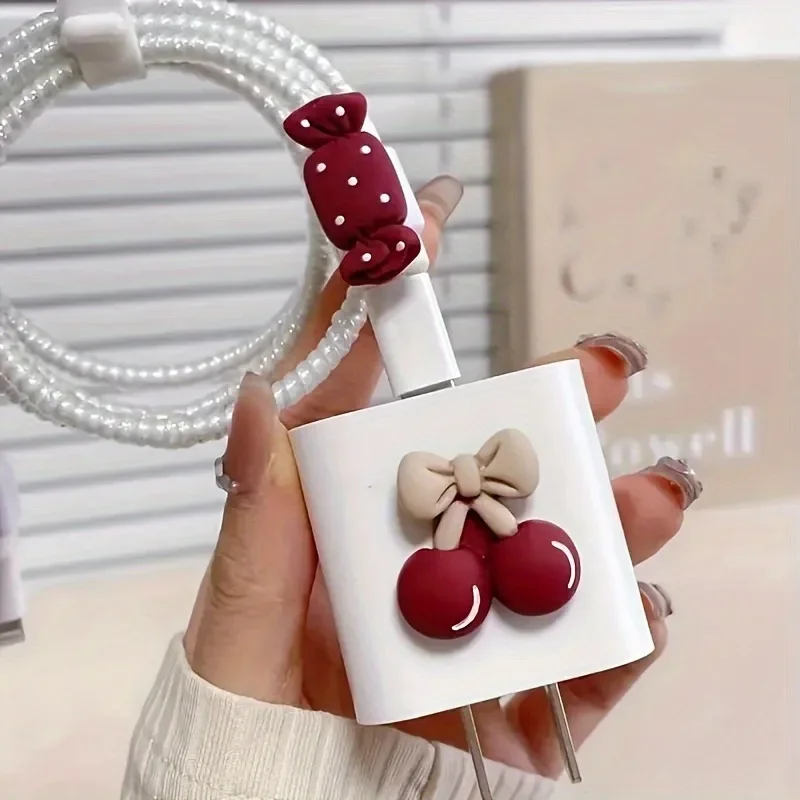 Чехол-зарядное устройство 3d cherry - Фотография_5
