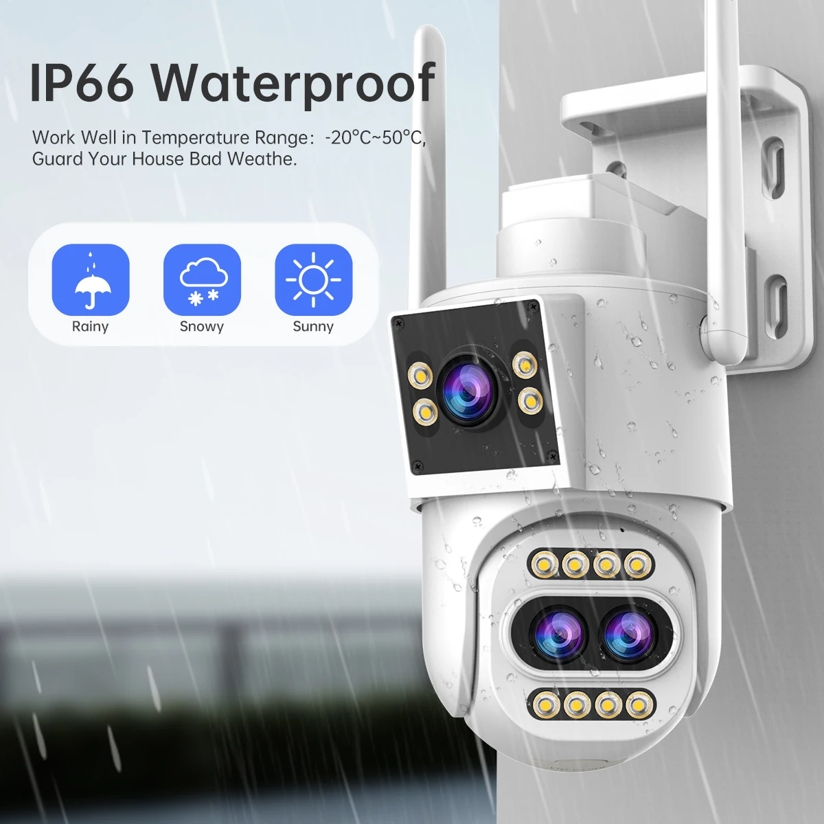 Jooan w10z 4k с тремя объективами - Фотография_4