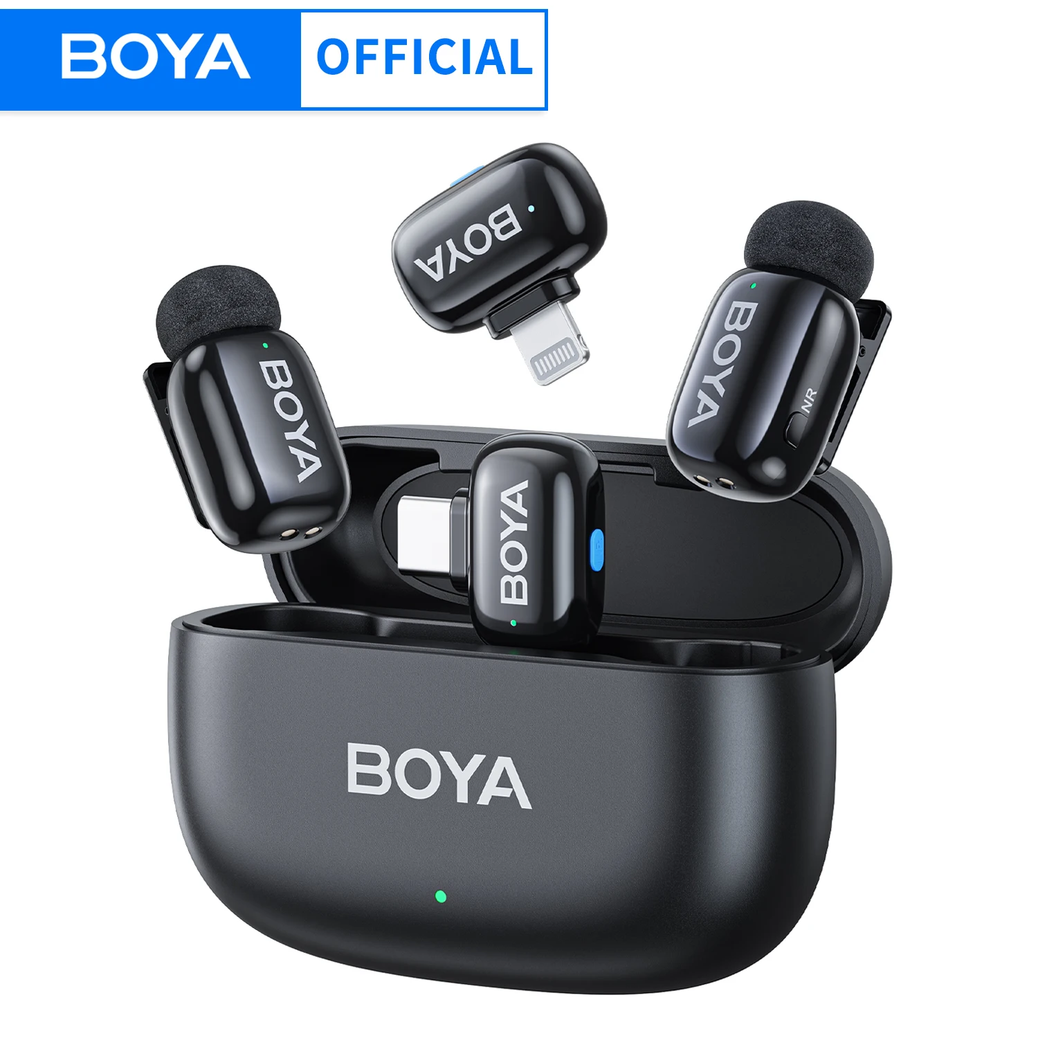 Boya boya мини беспроводной петличный